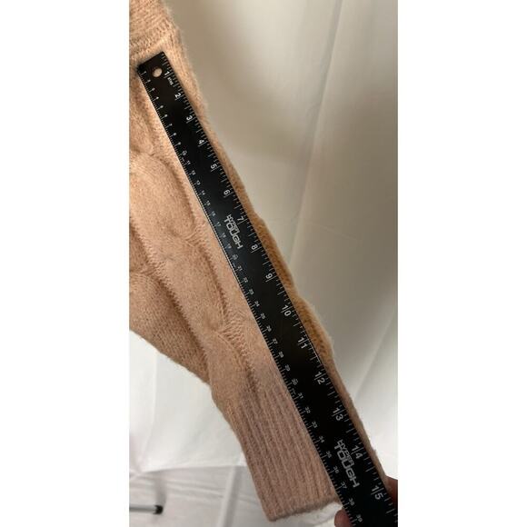 Lucca Women’s Button Up Sweater Peach/pink Size L - New With Tags. NWT - Picture 9 of 11